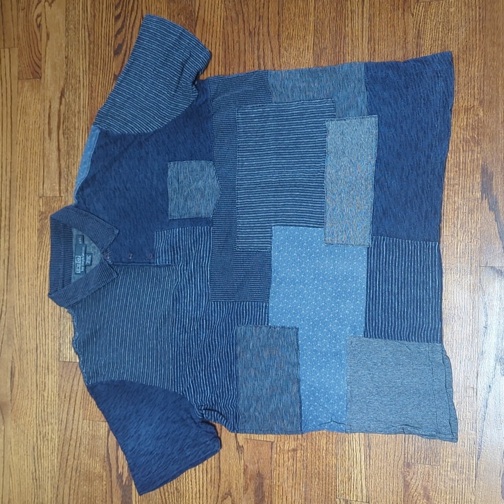 vintage Polo patch collared shirt